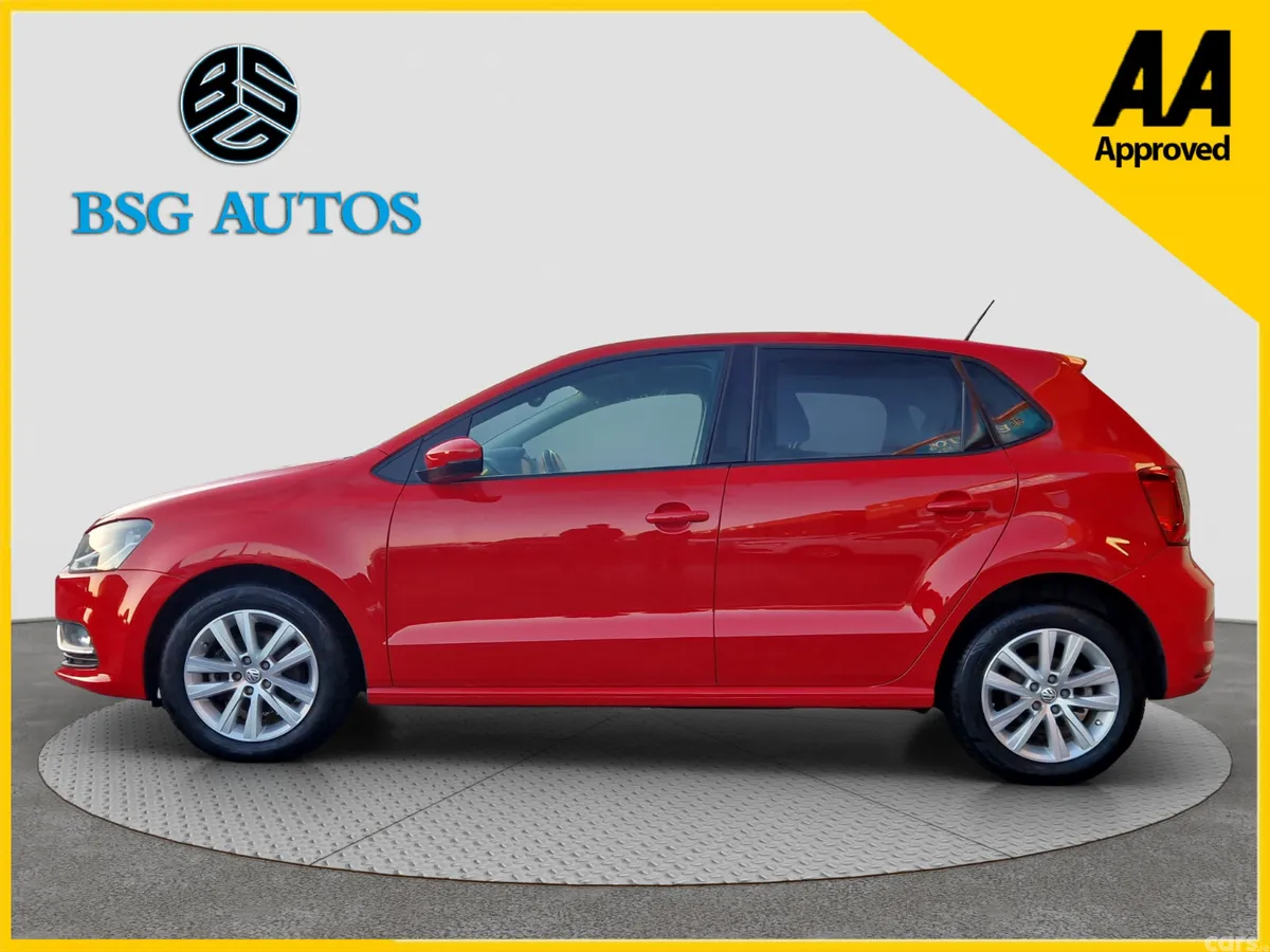 Volkswagen Polo Hatchback, Petrol, 2016, Red