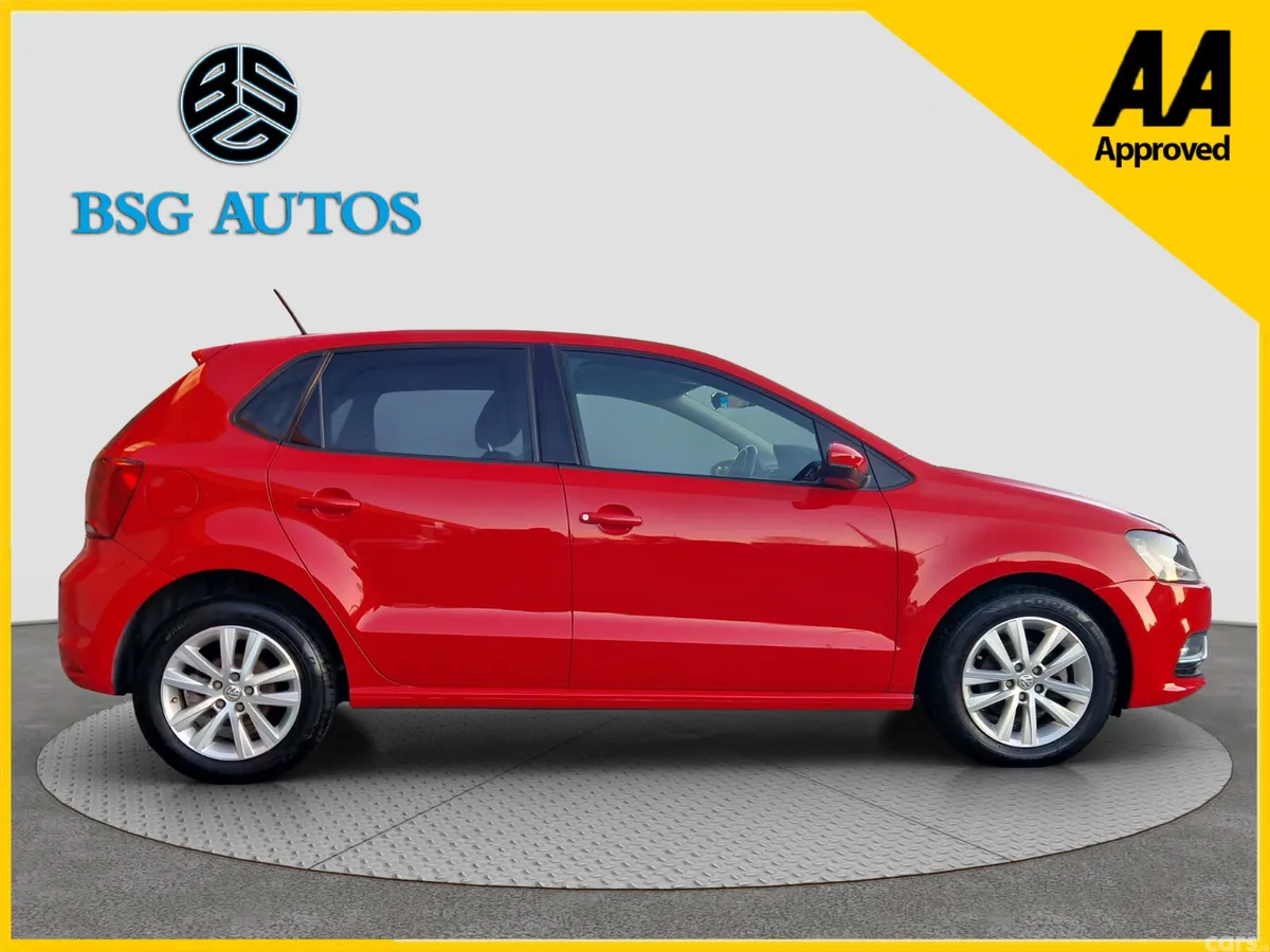 Volkswagen Polo Hatchback, Petrol, 2016, Red