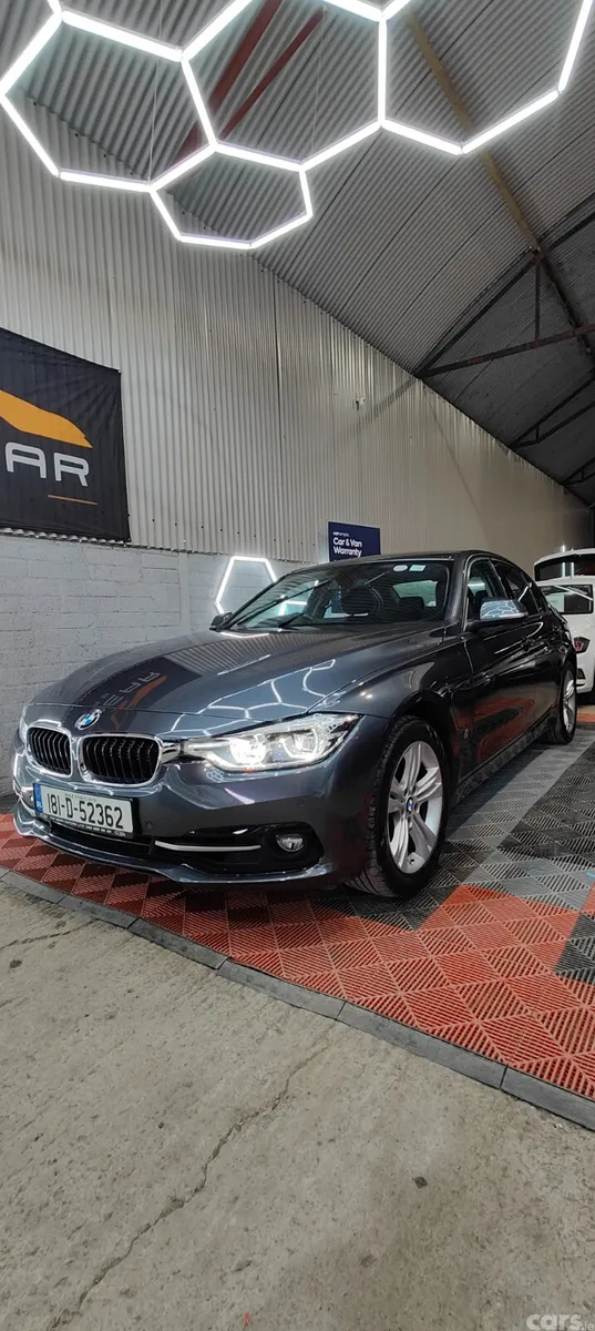 BMW 3-Series Saloon, Petrol Plug-in Hybrid, 2018, Grey