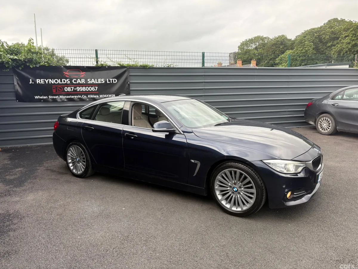 BMW 4-Series Saloon, Diesel, 2015, Blue