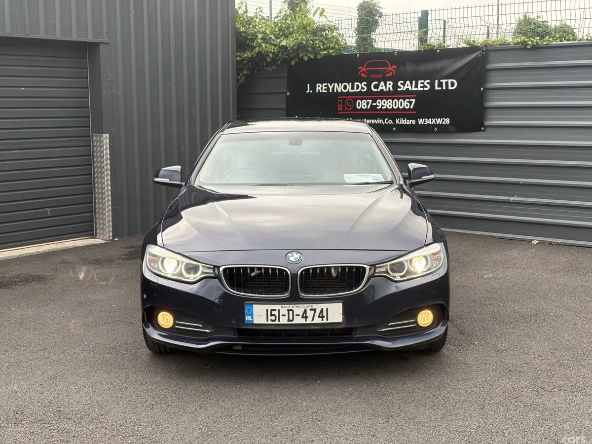 BMW 4-Series Saloon, Diesel, 2015, Blue