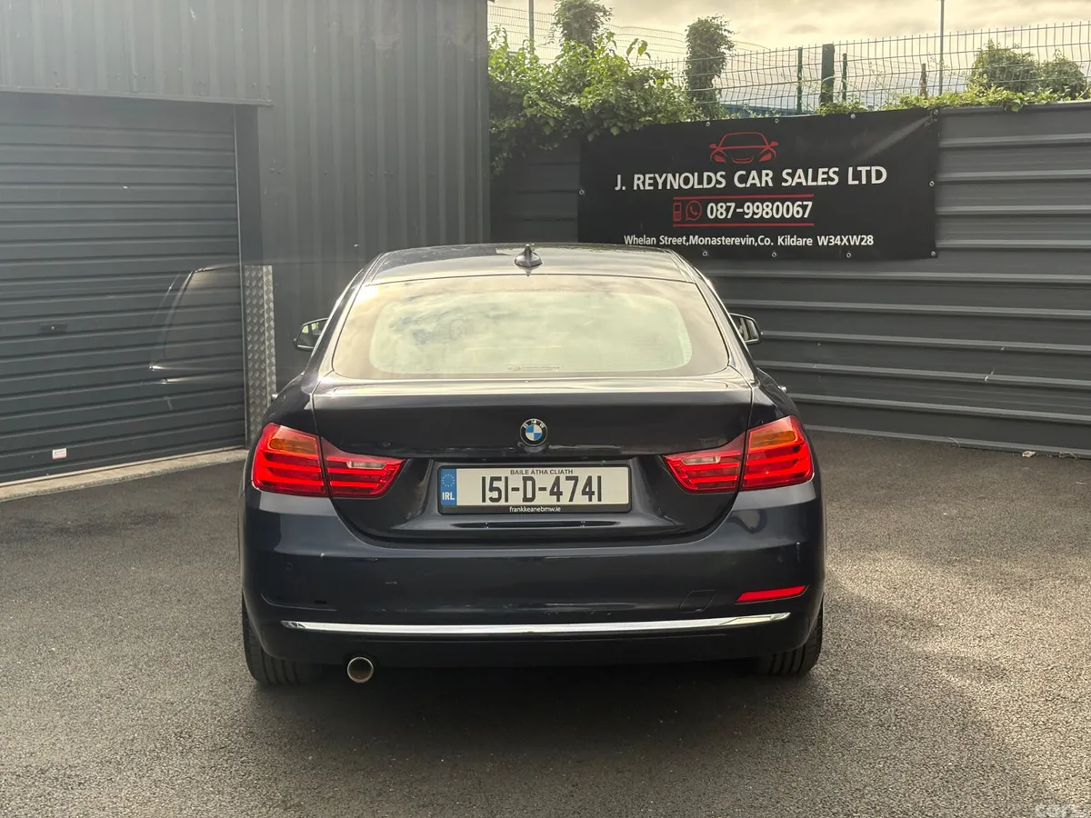 BMW 4-Series Saloon, Diesel, 2015, Blue