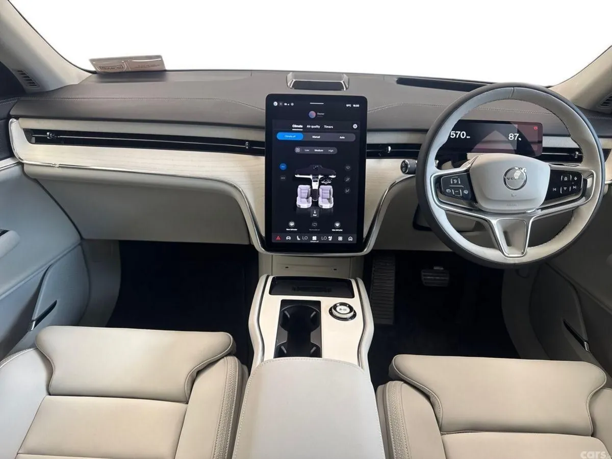Volvo EX90 SUV, Electric, 2027, Blue