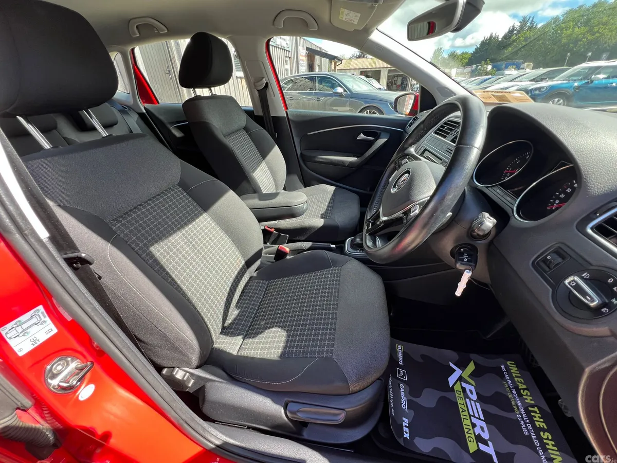 Volkswagen Polo Hatchback, Petrol, 2015, Red