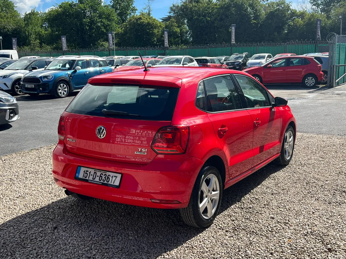 Volkswagen Polo Hatchback, Petrol, 2015, Red