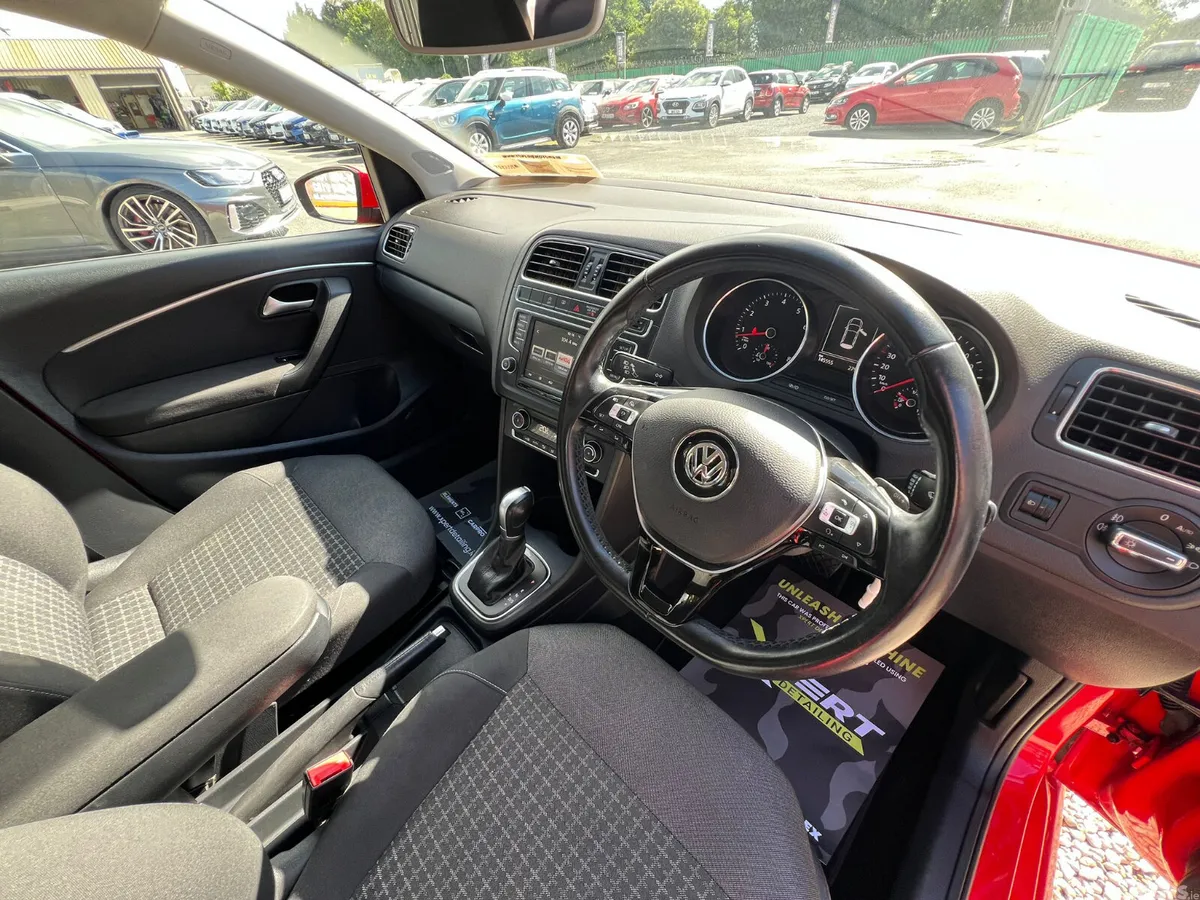 Volkswagen Polo Hatchback, Petrol, 2015, Red
