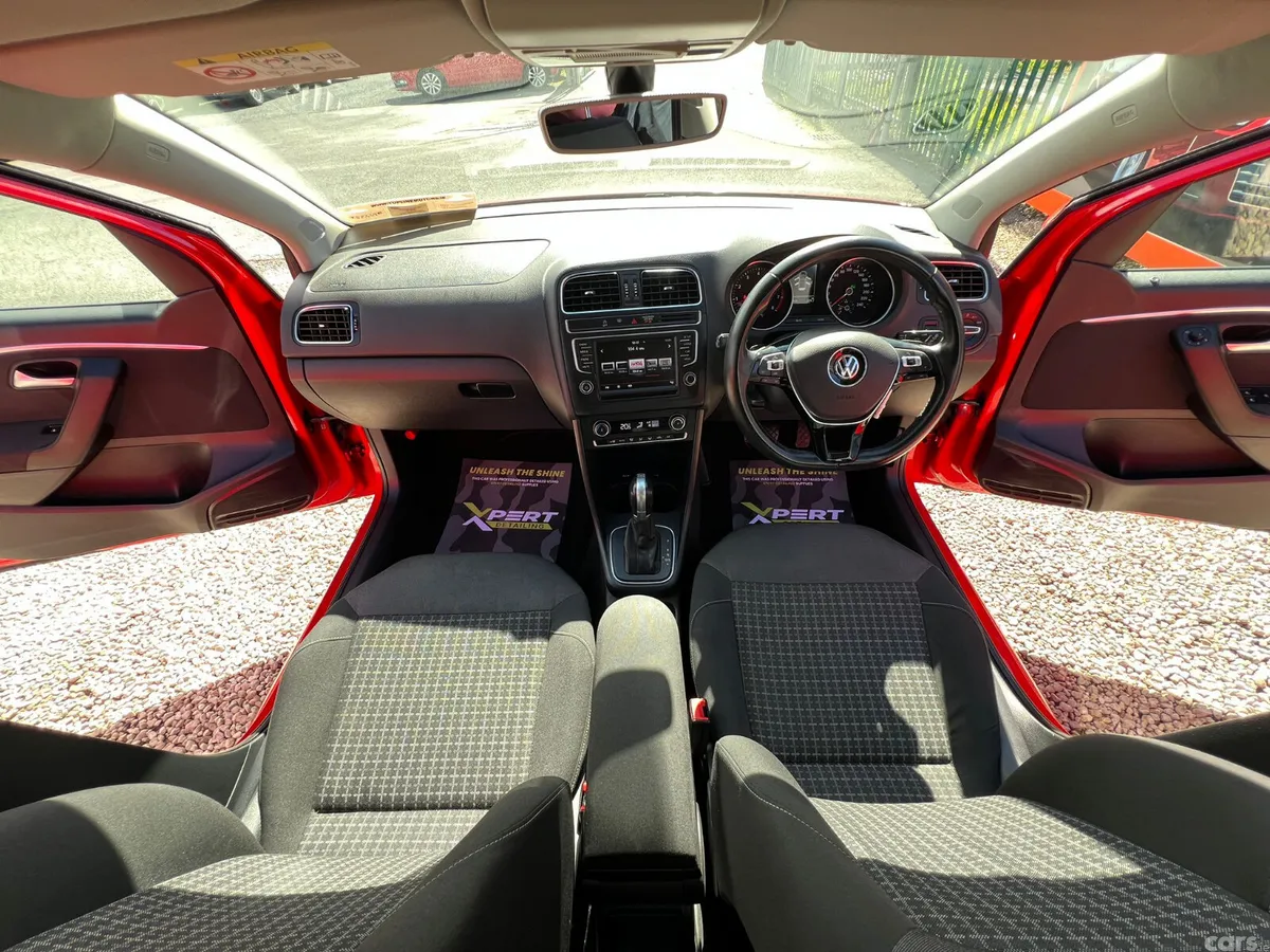 Volkswagen Polo Hatchback, Petrol, 2015, Red