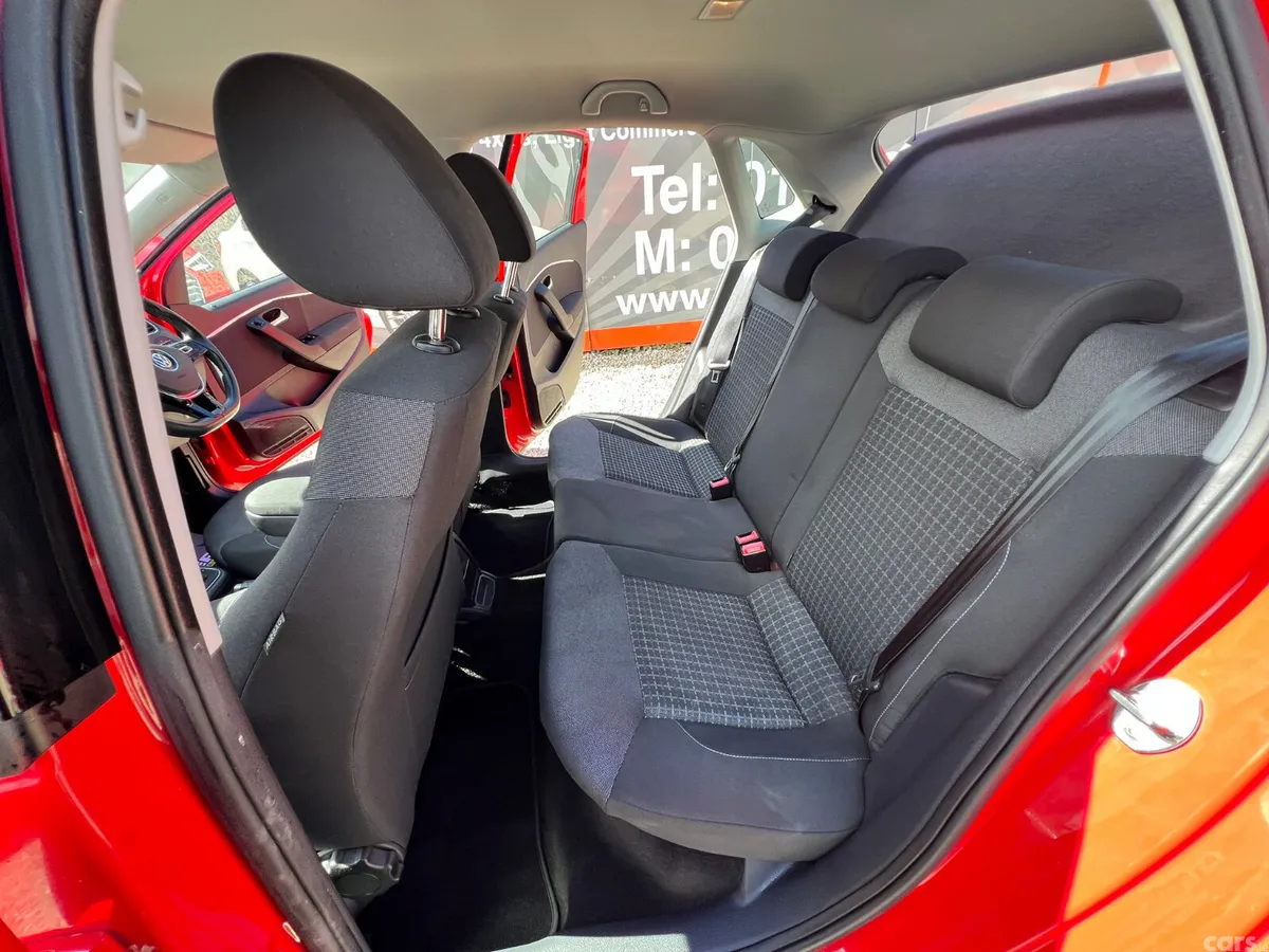 Volkswagen Polo Hatchback, Petrol, 2015, Red