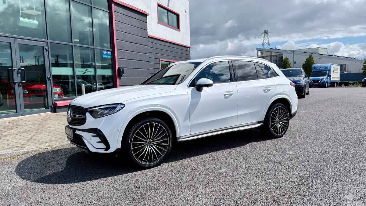Mercedes-Benz GLC SUV, Diesel Plug-in Hybrid, 2023, White