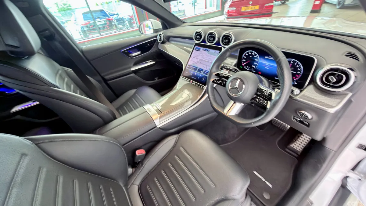 Mercedes-Benz GLC SUV, Diesel Plug-in Hybrid, 2023, White