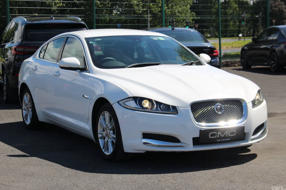 Jaguar XF Saloon, Diesel, 2014, White