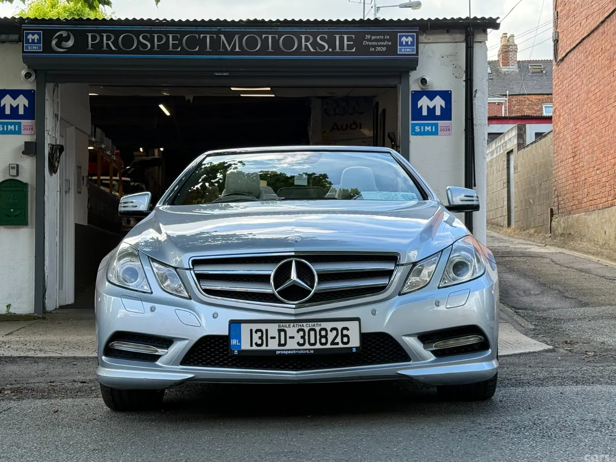 Mercedes-Benz E-Class Convertible, Diesel, 2013, Silver