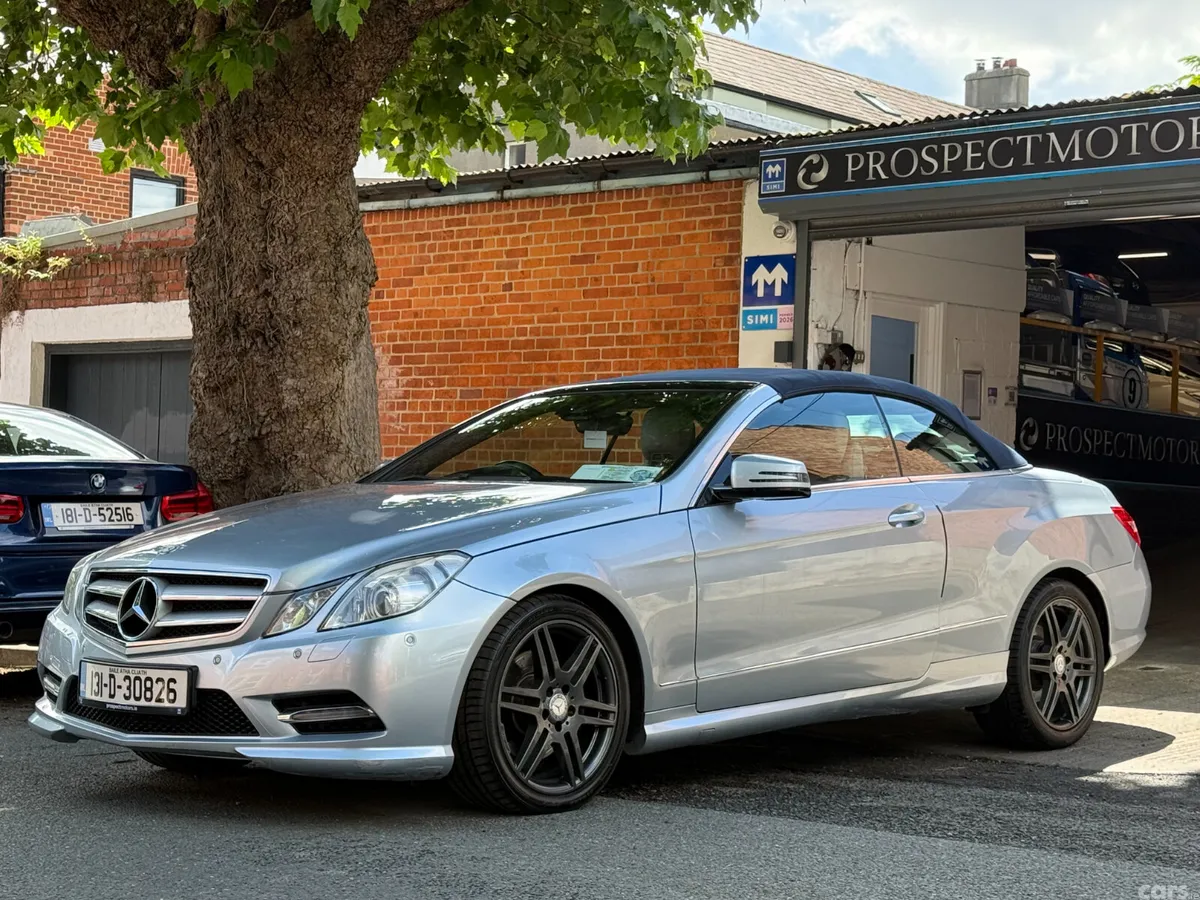 Mercedes-Benz E-Class Convertible, Diesel, 2013, Silver
