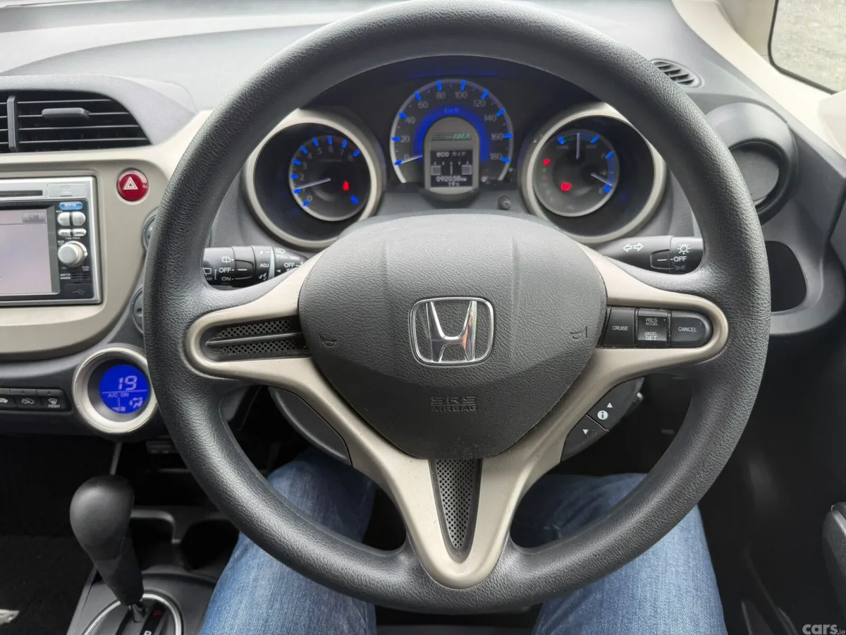 Honda Fit Hatchback, Petrol Hybrid, 2011, White