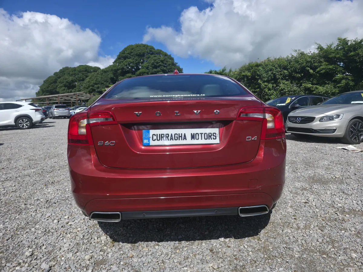 Volvo S60 Saloon, Diesel, 2017, Red