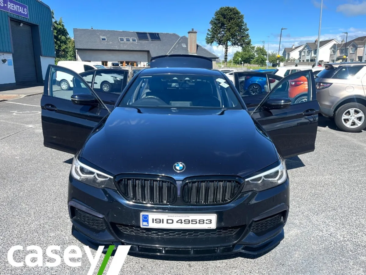 BMW 5-Series Saloon, Diesel, 2019, Black
