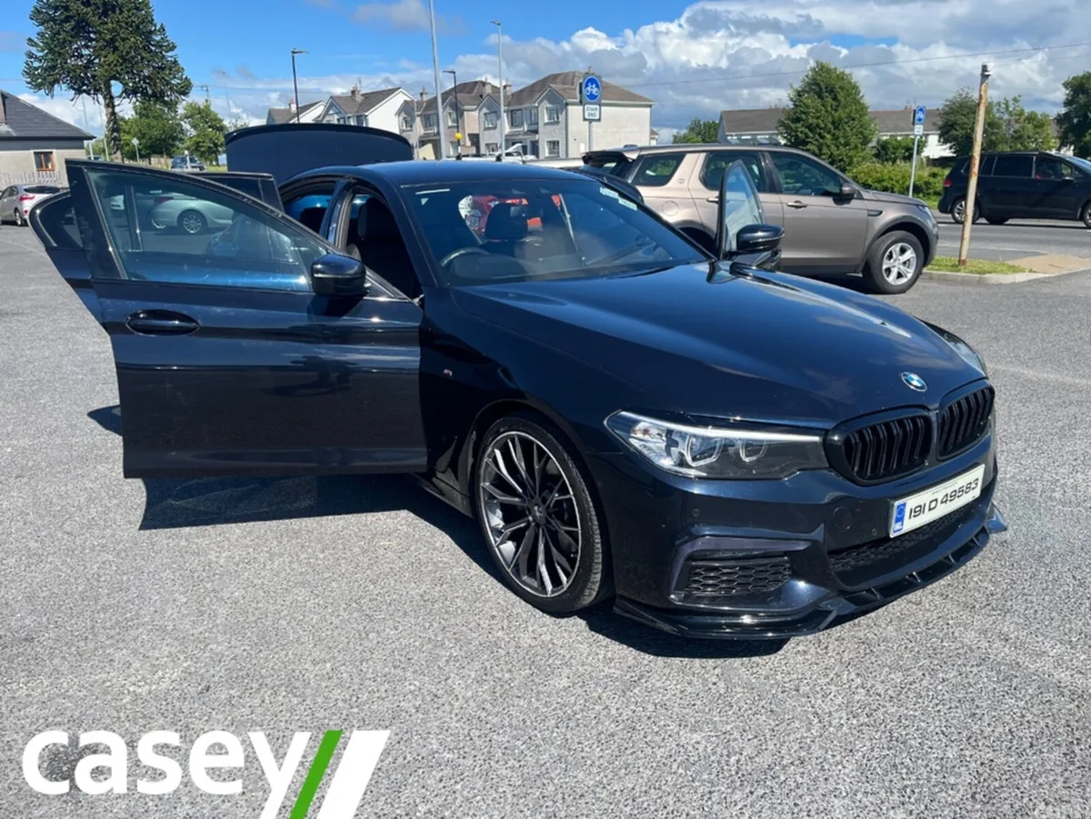 BMW 5-Series Saloon, Diesel, 2019, Black