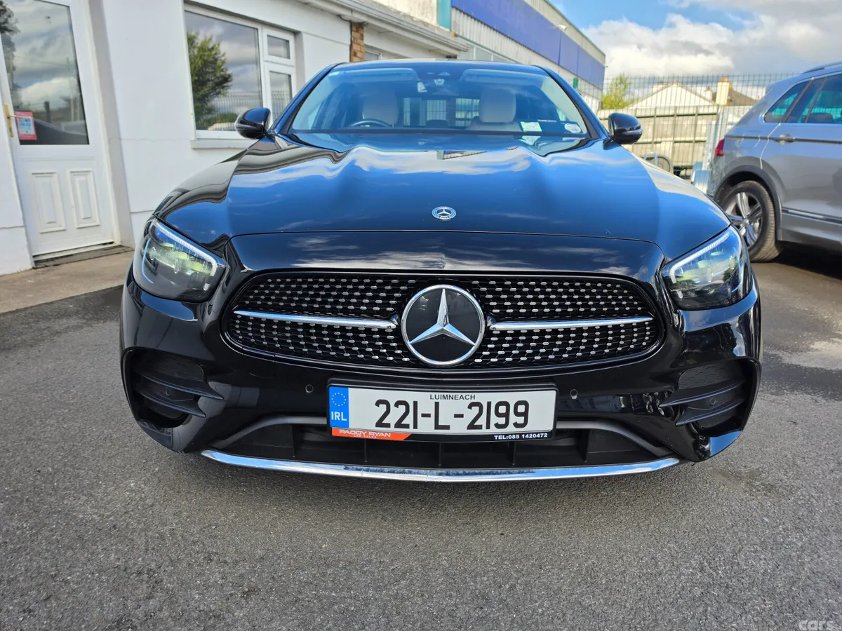 Mercedes-Benz E-Class Saloon, Petrol Plug-in Hybrid, 2022, Black