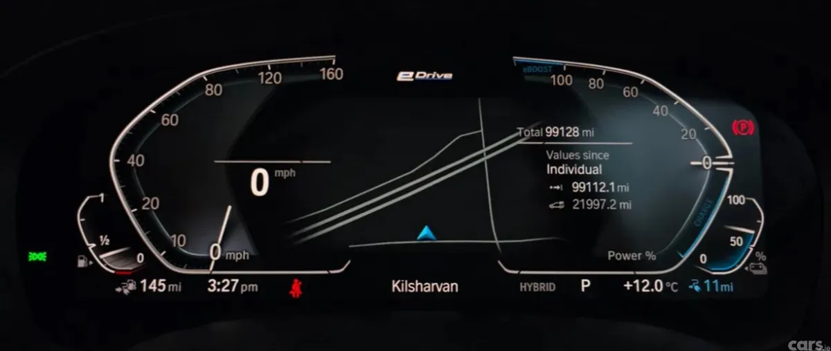 BMW 5-Series Saloon, Petrol Plug-in Hybrid, 2020, Grey
