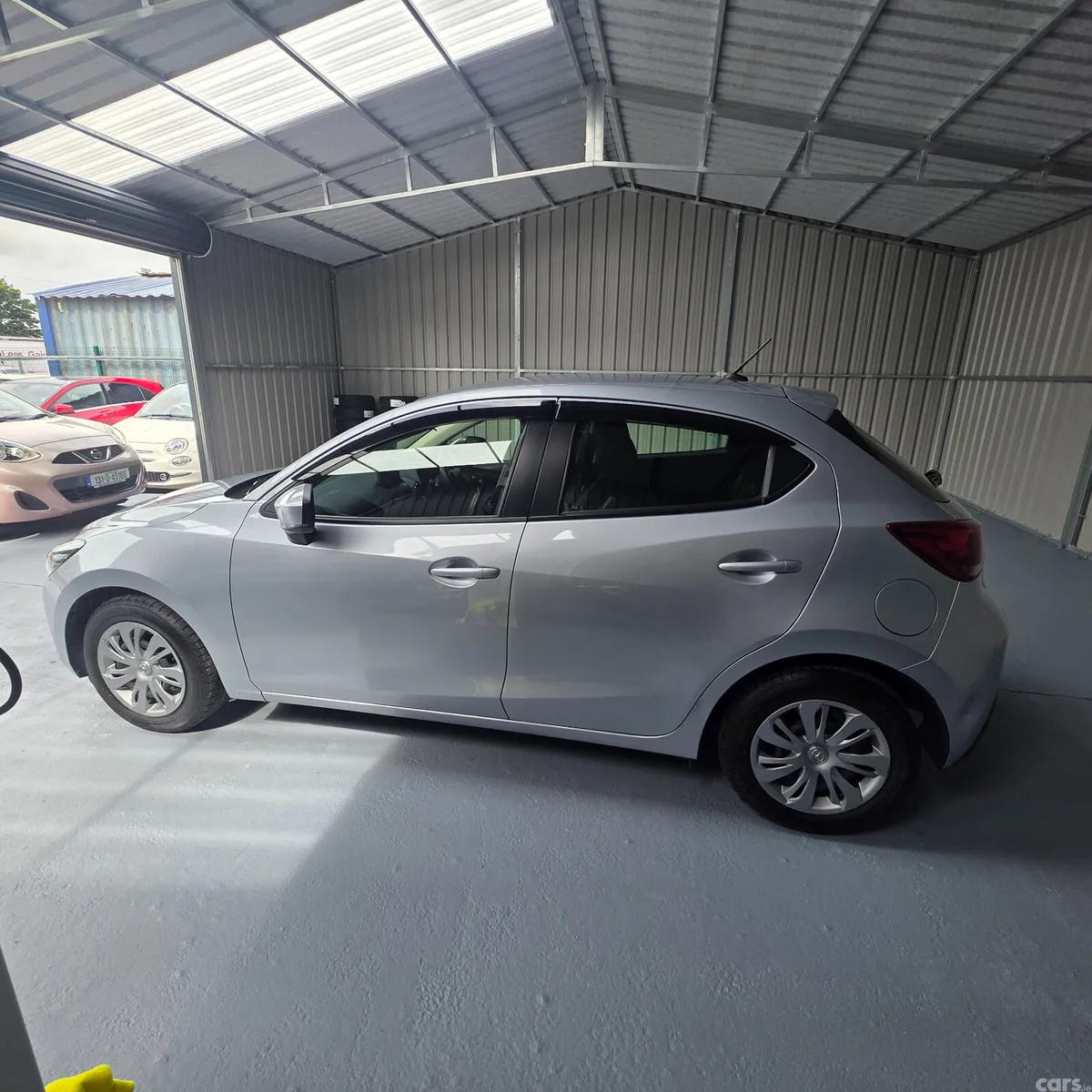Mazda Demio Hatchback, Petrol, 2017, Silver