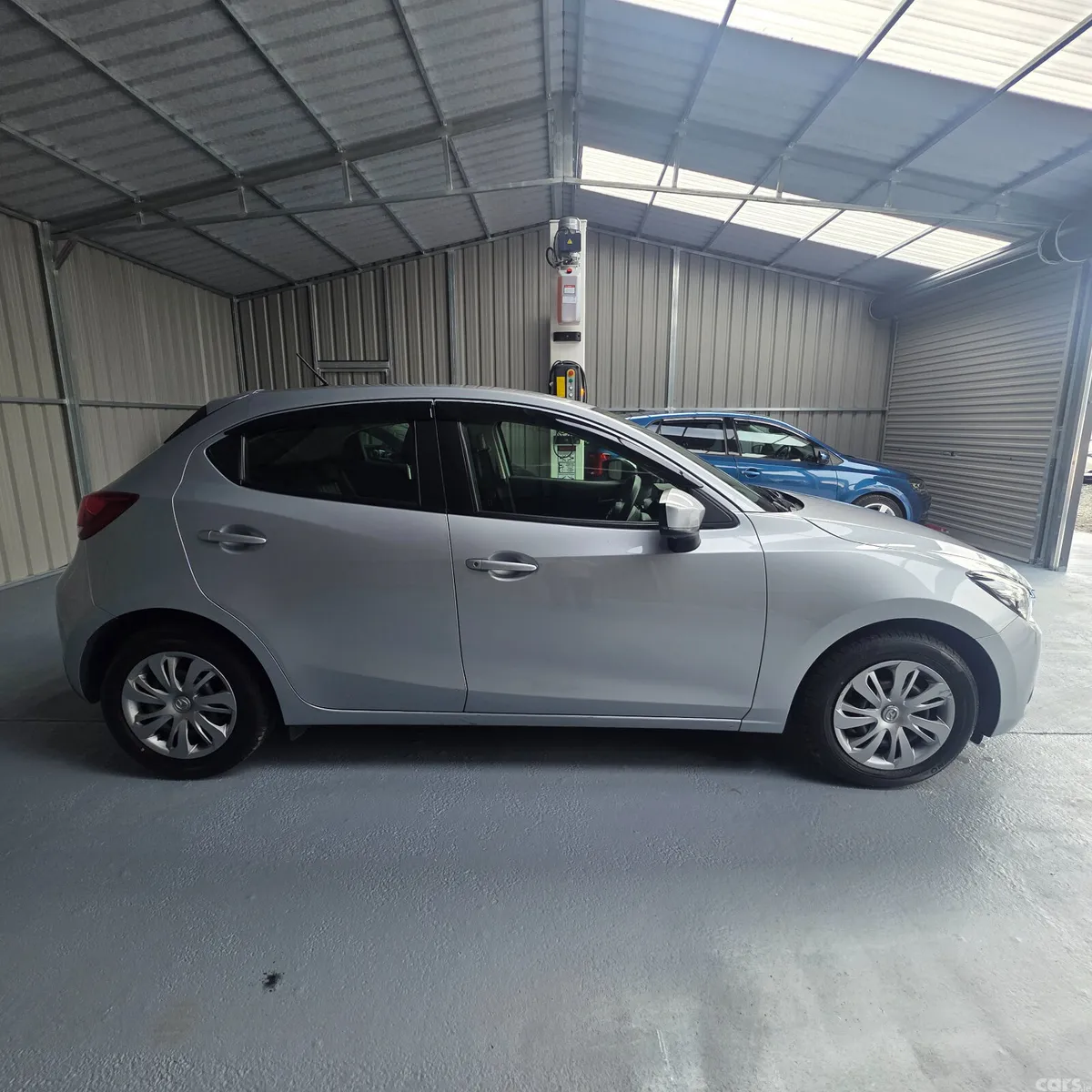 Mazda Demio Hatchback, Petrol, 2017, Silver