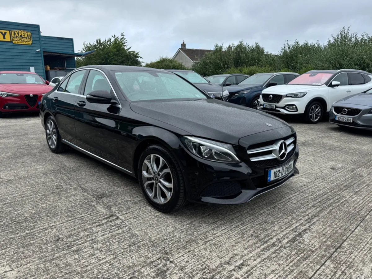 Mercedes-Benz C-Class Saloon, Petrol Plug-in Hybrid, 2018, Black