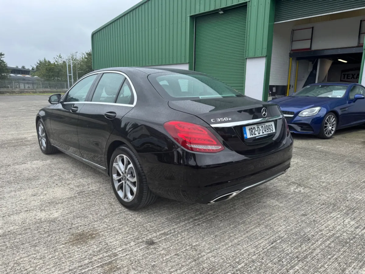 Mercedes-Benz C-Class Saloon, Petrol Plug-in Hybrid, 2018, Black