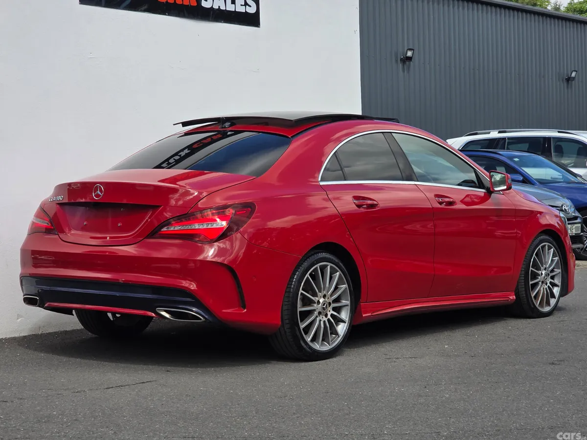 Mercedes-Benz CLA Saloon, Petrol, 2019, Red