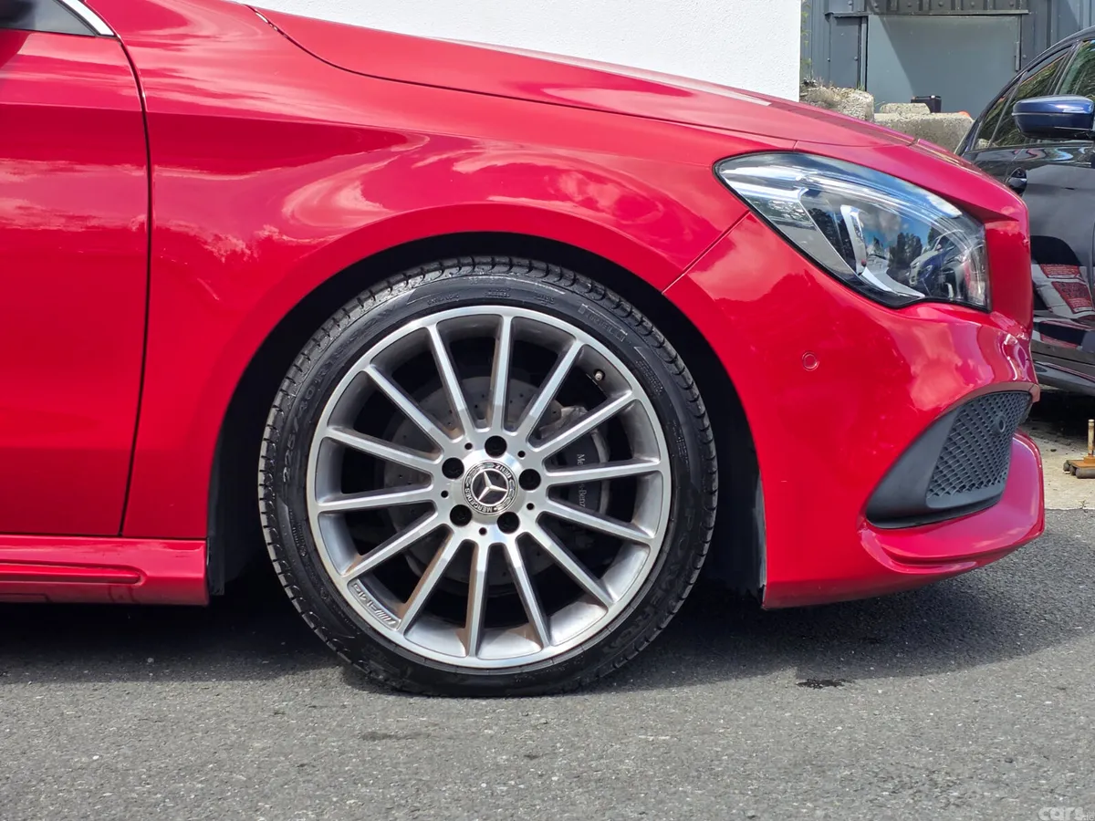 Mercedes-Benz CLA Saloon, Petrol, 2019, Red