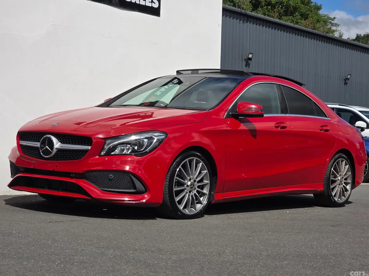 Mercedes-Benz CLA Saloon, Petrol, 2019, Red