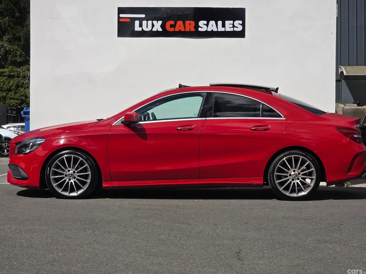 Mercedes-Benz CLA Saloon, Petrol, 2019, Red