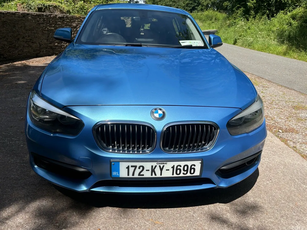 BMW 1-Series Hatchback, Petrol, 2017, Blue