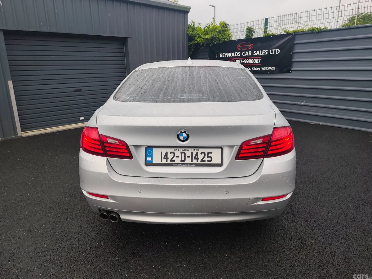 BMW 5-Series Saloon, Diesel, 2014, Silver