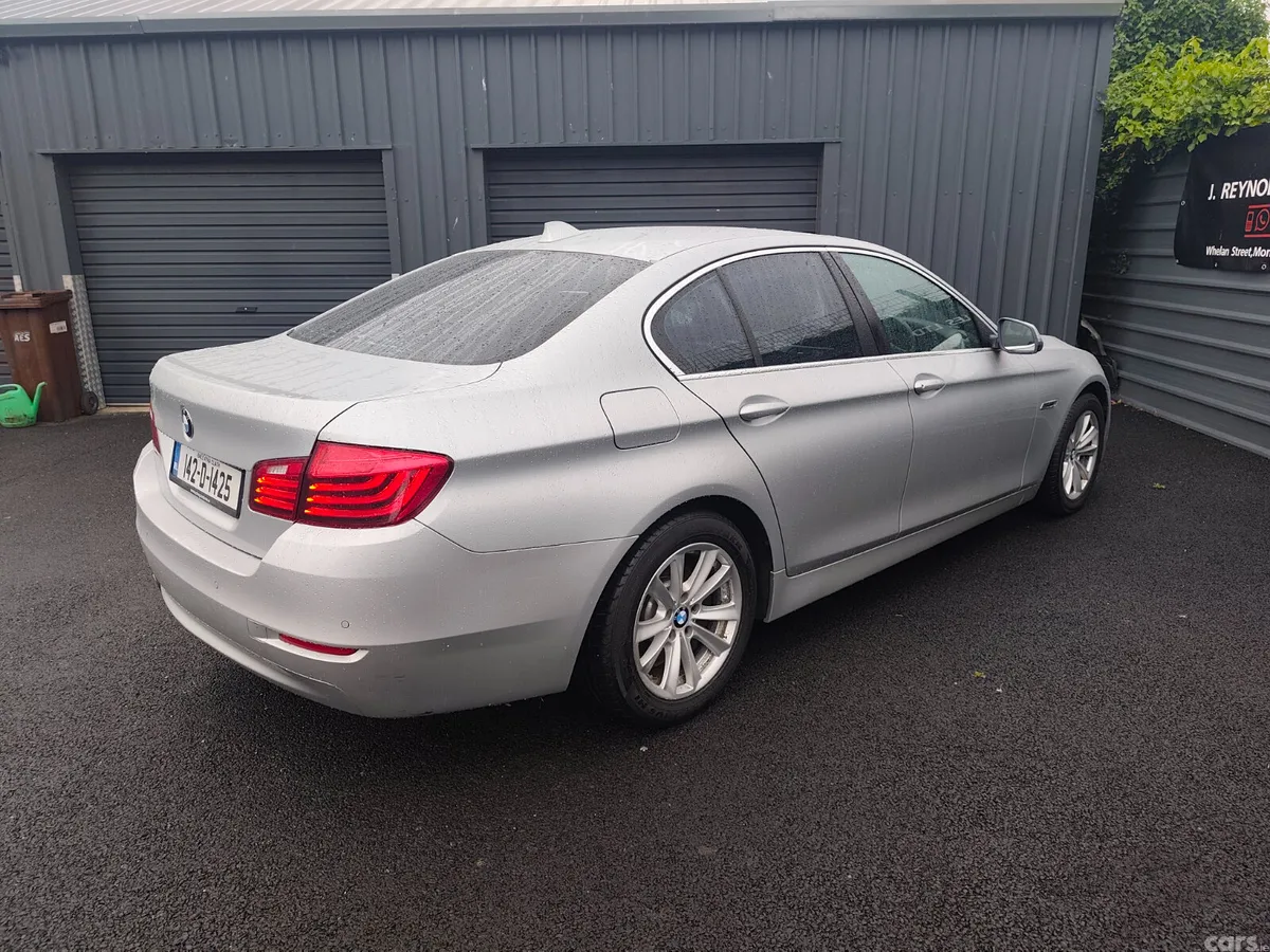 BMW 5-Series Saloon, Diesel, 2014, Silver