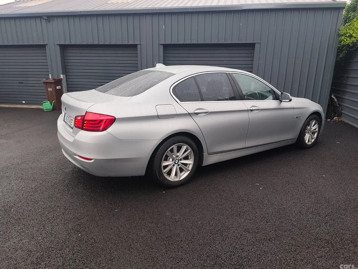 BMW 5-Series Saloon, Diesel, 2014, Silver
