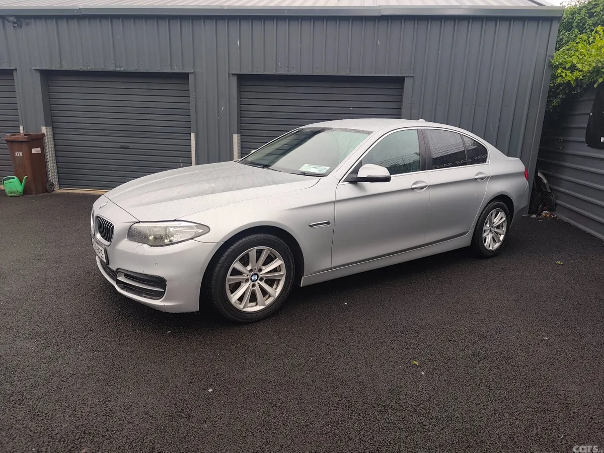 BMW 5-Series Saloon, Diesel, 2014, Silver