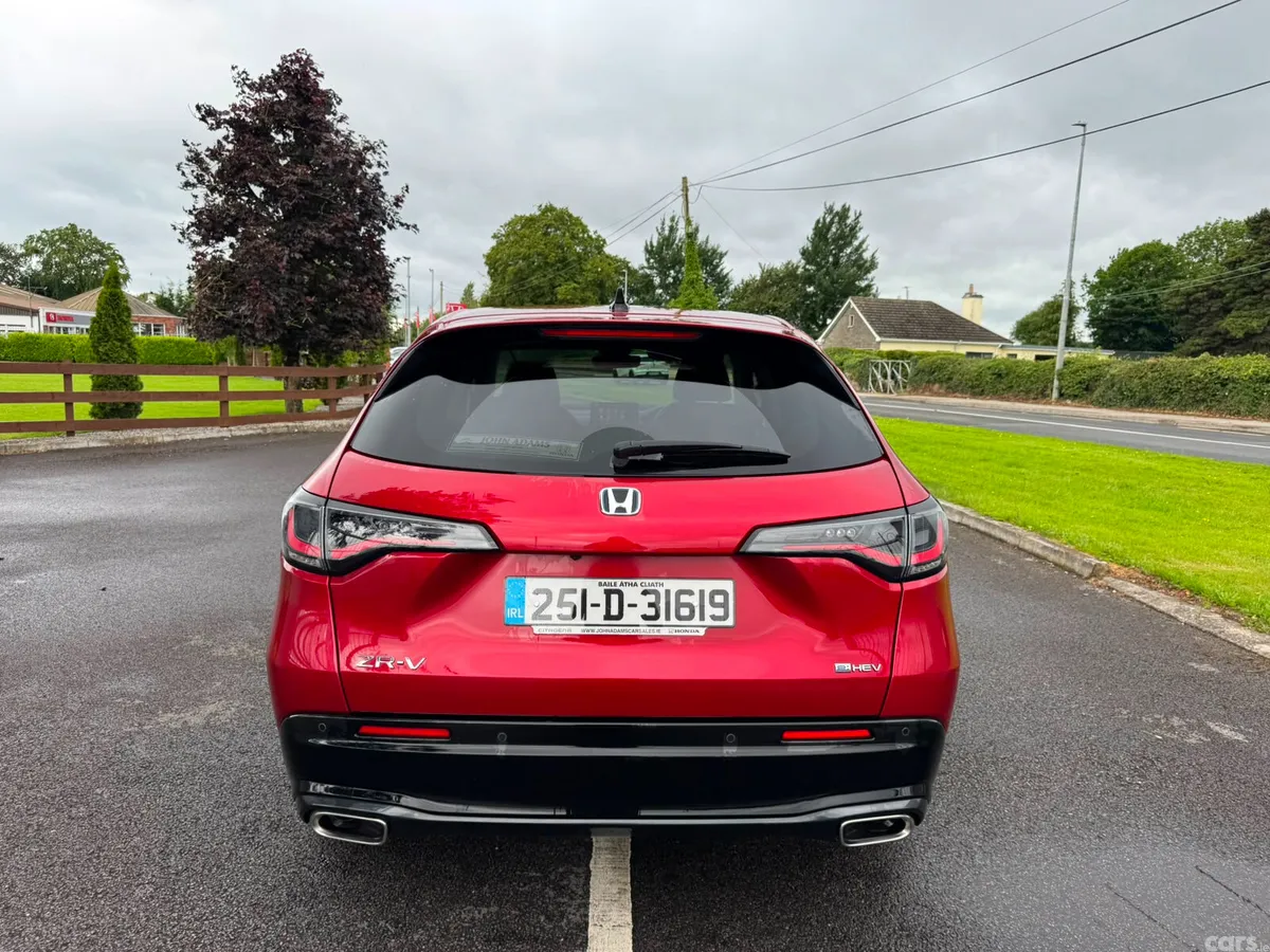 Honda ZR-V SUV, Petrol Hybrid, 2025, Red