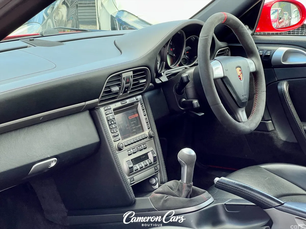 Porsche 911 Coupe, Petrol, 2006, Red