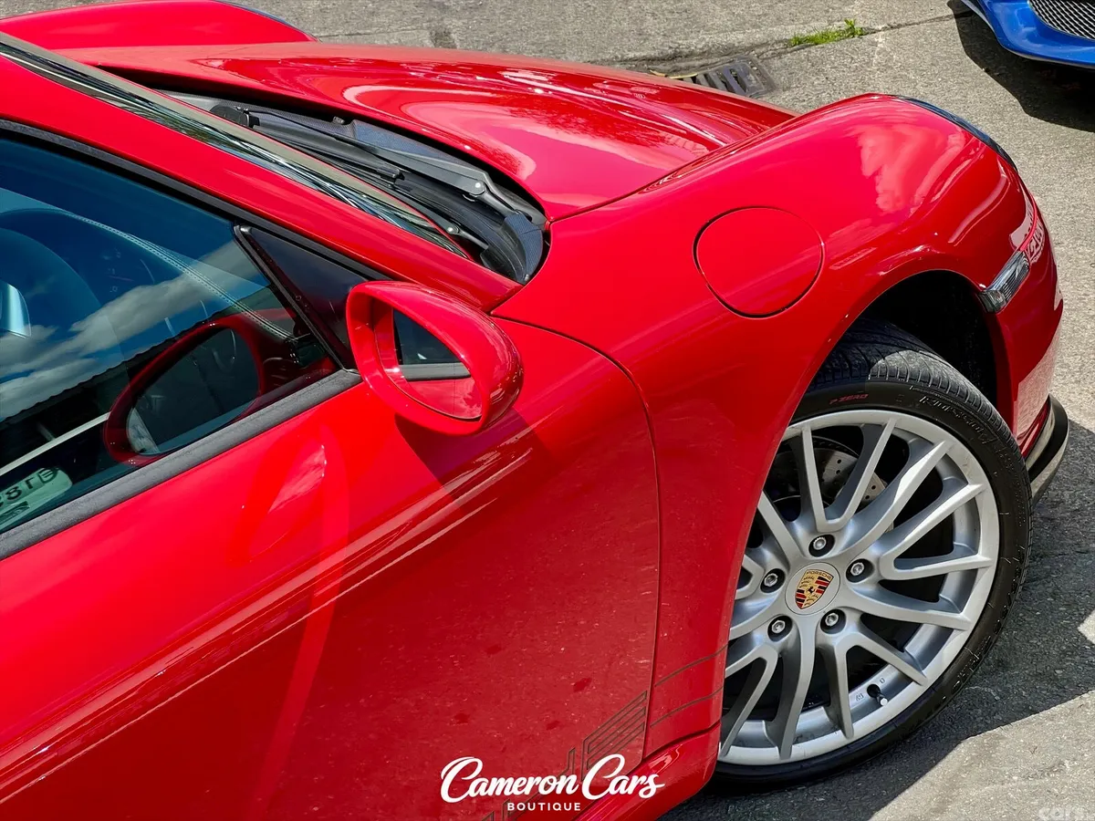 Porsche 911 Coupe, Petrol, 2006, Red