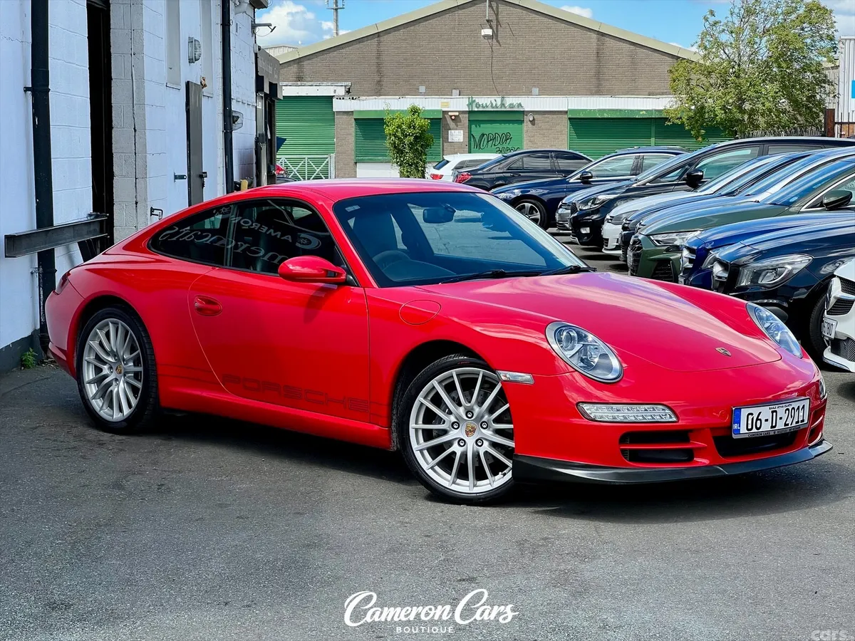 Porsche 911 Coupe, Petrol, 2006, Red