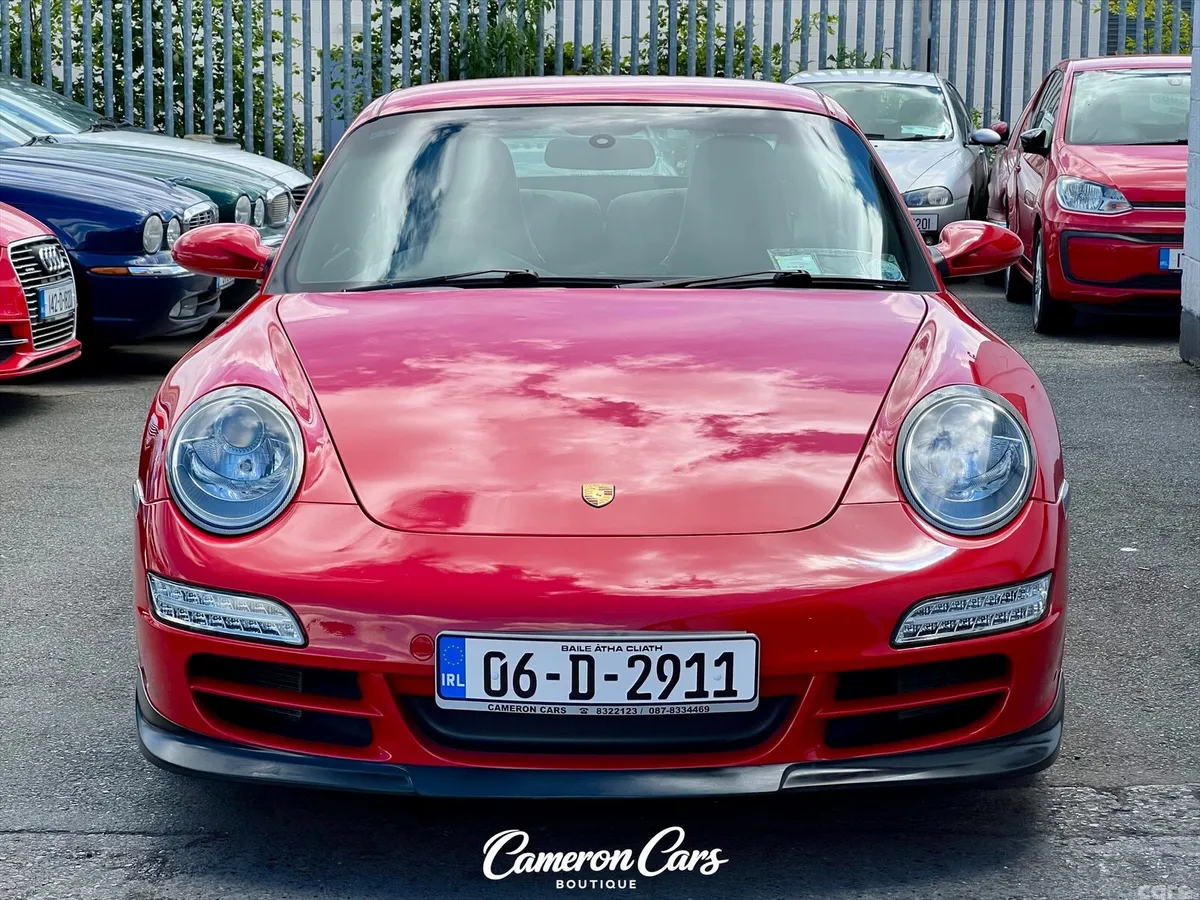 Porsche 911 Coupe, Petrol, 2006, Red