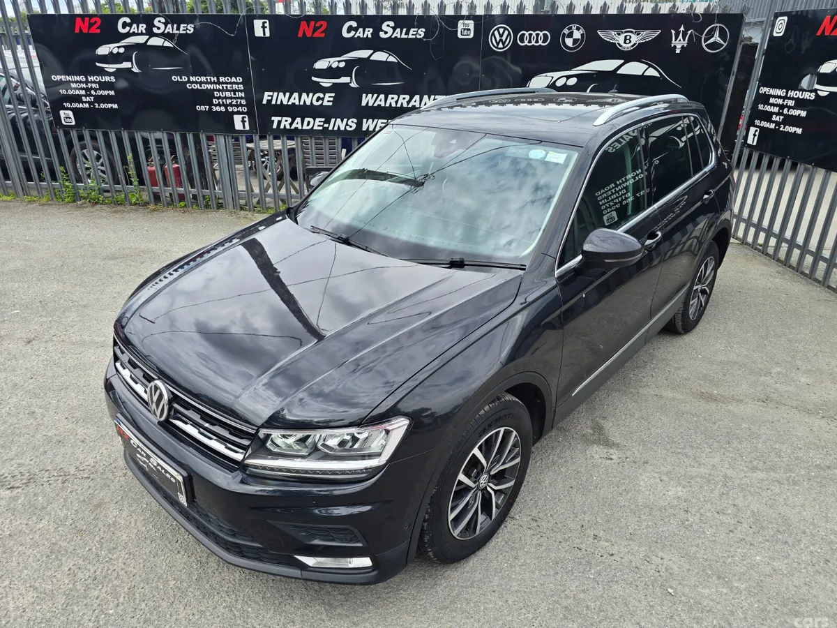 Volkswagen Tiguan SUV, Diesel, 2017, Black