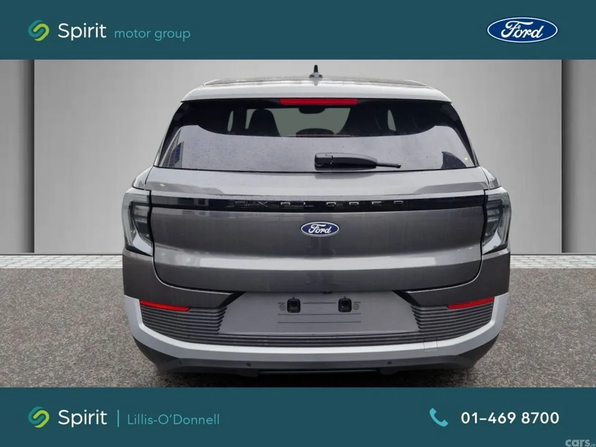 Ford Explorer SUV, Electric, 2027, Grey