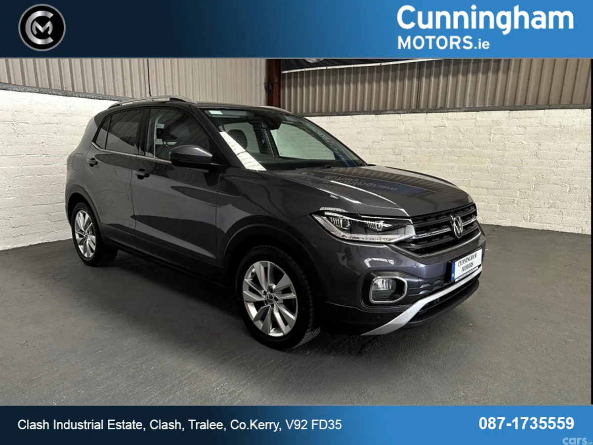 Volkswagen T-Cross SUV, Petrol, 2023, Grey