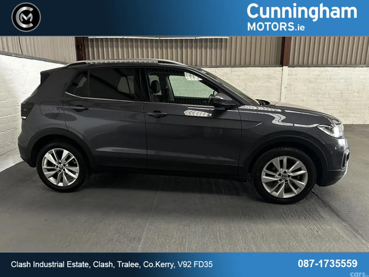 Volkswagen T-Cross SUV, Petrol, 2023, Grey