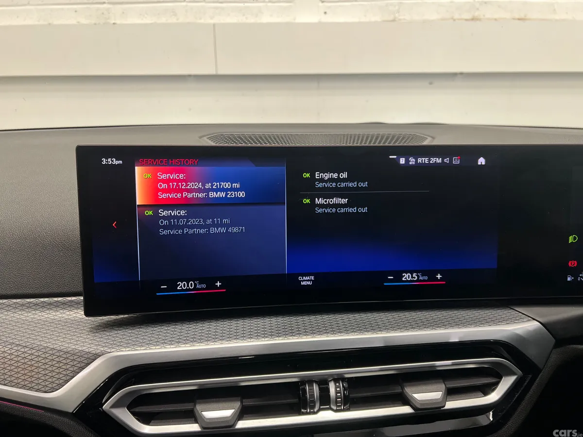 BMW 3-Series Saloon, Petrol Plug-in Hybrid, 2023, Blue
