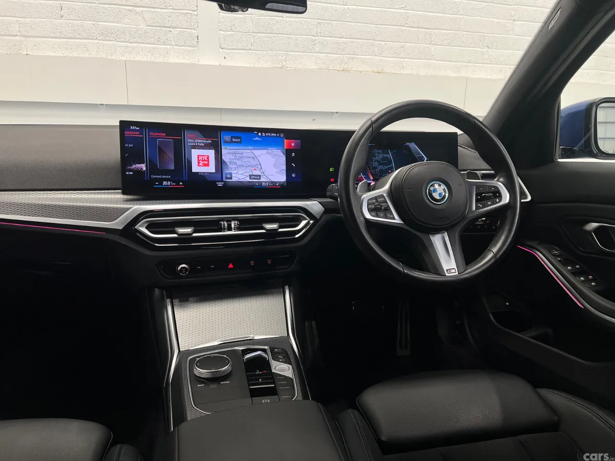 BMW 3-Series Saloon, Petrol Plug-in Hybrid, 2023, Blue