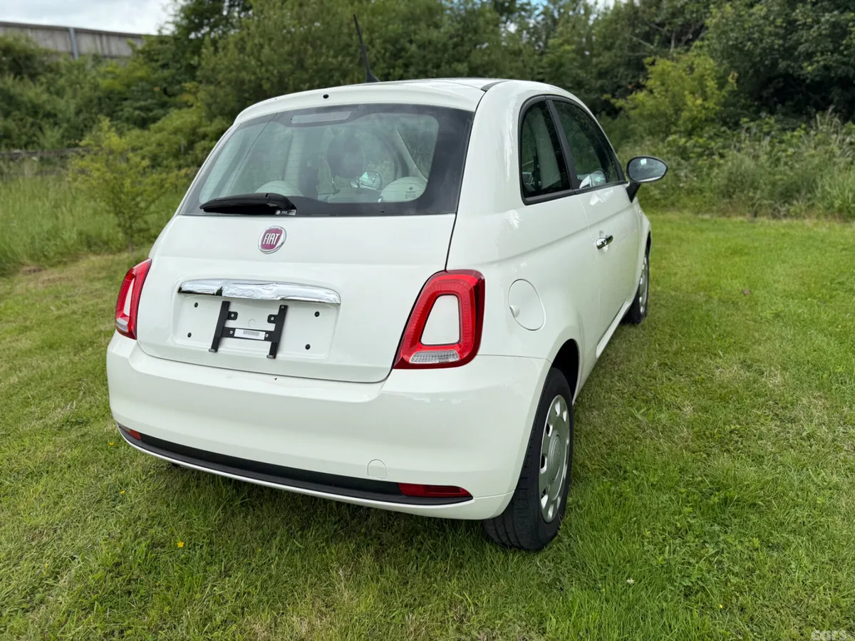 Fiat 500 Hatchback, Petrol, 2017, White