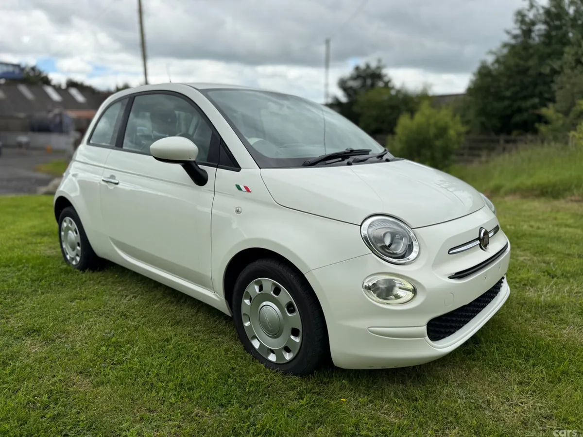 Fiat 500 Hatchback, Petrol, 2017, White