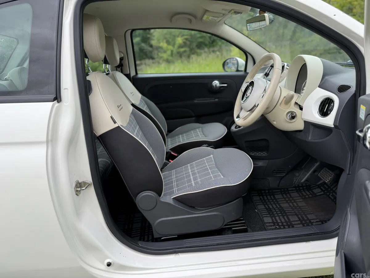 Fiat 500 Hatchback, Petrol, 2017, White